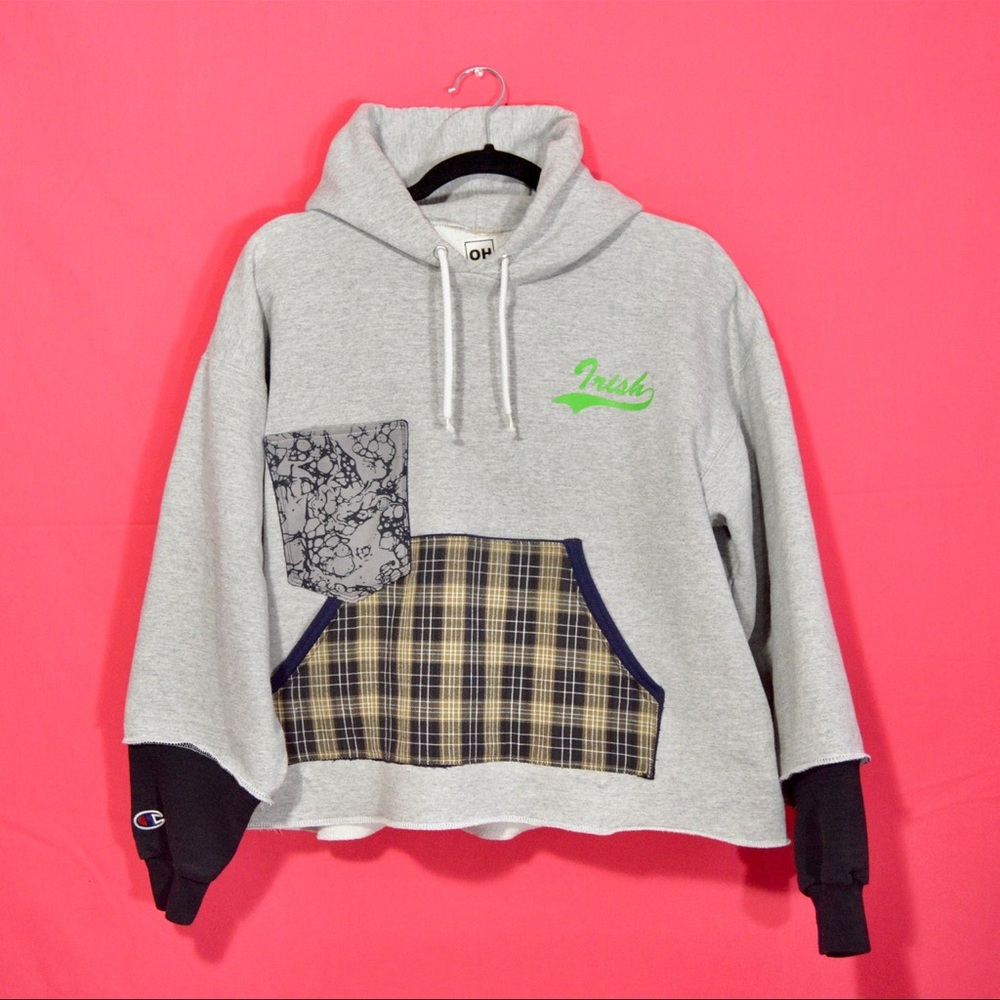 Upcycled hoodie